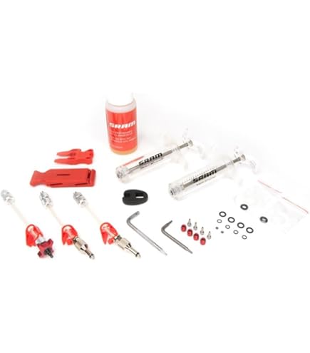 Amazon.com: SRAM, Mineral Oil Bleed Kit v2, with Mineral Oil